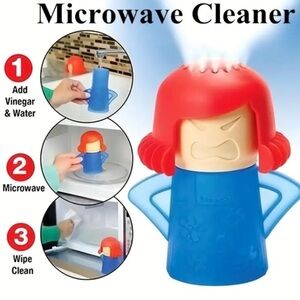 🌟Angry Mama Oven Steam Microwave Cleaner, Fridge Deodorizer, Cleaning🌟